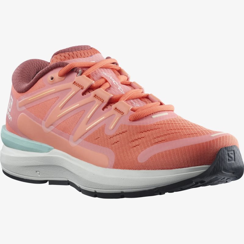 Chaussure Running Salomon SONIC 4 Confidence Orange Femme | HYX-6846185