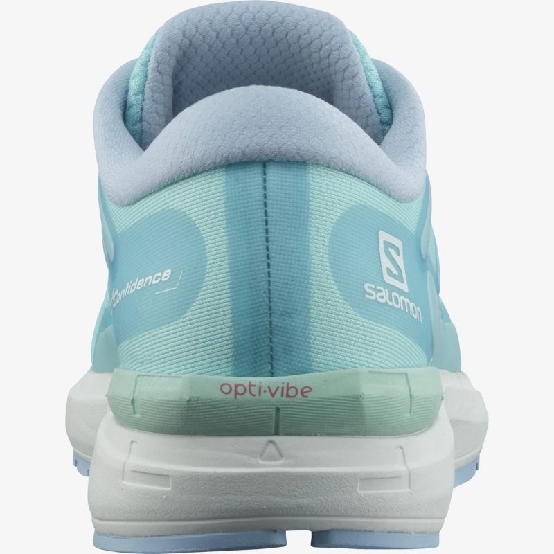 Chaussure Running Salomon SONIC 4 Confidence Turquoise Femme | LXB-5718889