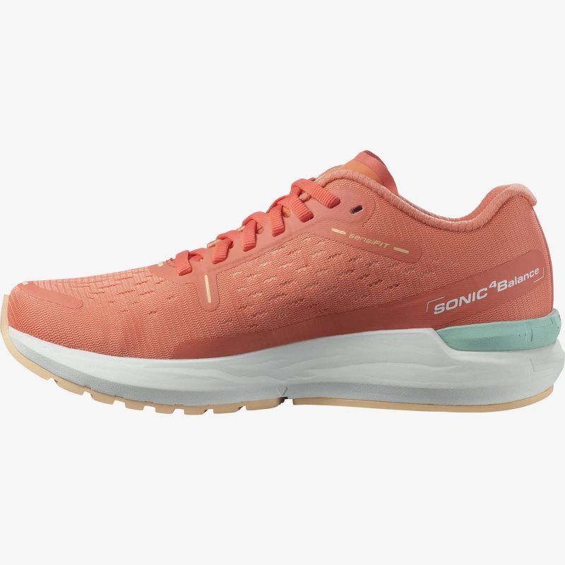 Chaussure Running Salomon SONIC 4 Balance Orange Femme | BOA-0281266