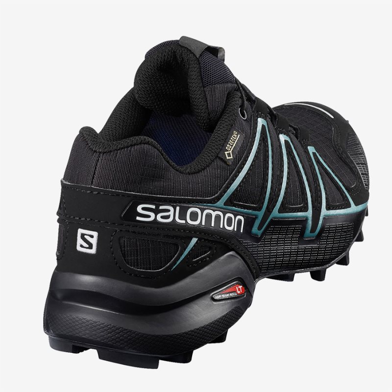 Chaussure Trail Salomon SPEEDCROSS 4 GTX W Noir Femme | TAN-3376631