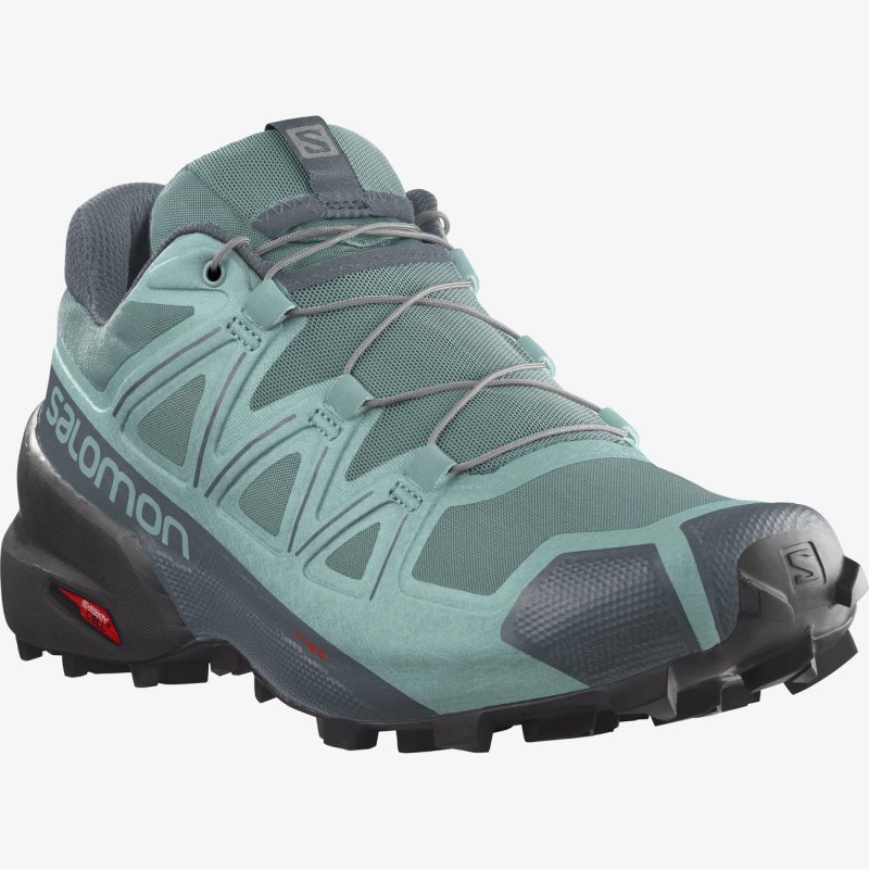 Chaussure Trail Salomon SPEEDCROSS 5 Vert Femme | GSC-9486499