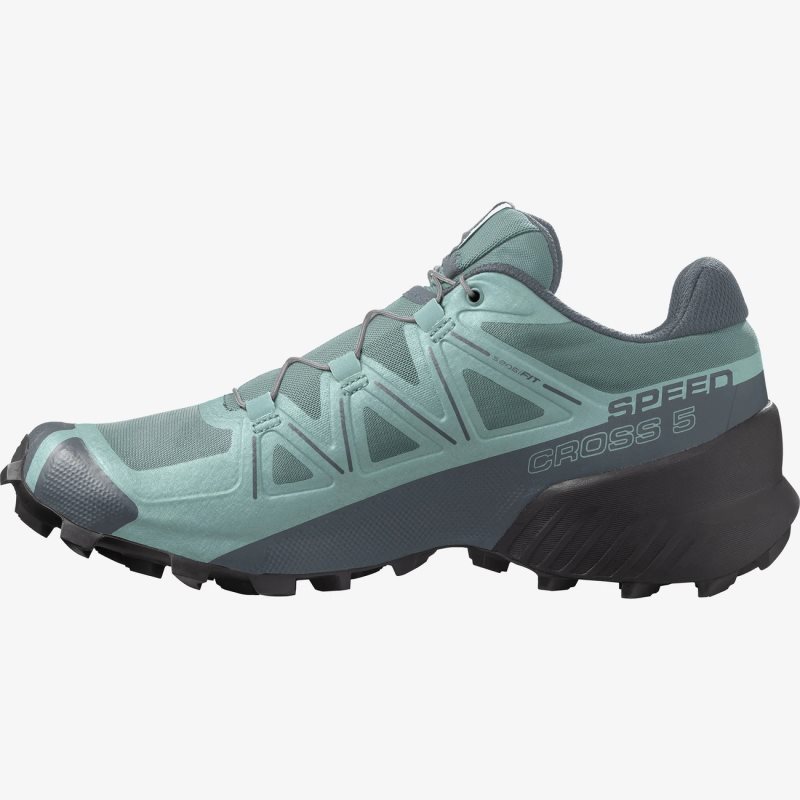 Chaussure Trail Salomon SPEEDCROSS 5 Vert Femme | GSC-9486499