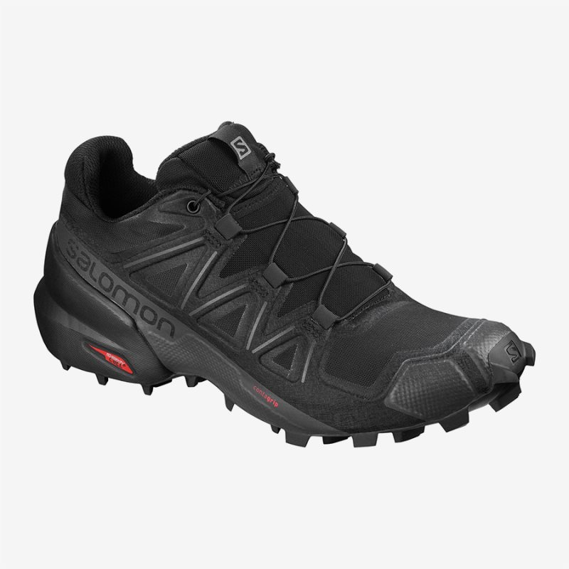 Chaussure Trail Salomon SPEEDCROSS 5 W Noir Femme | WEE-0625618