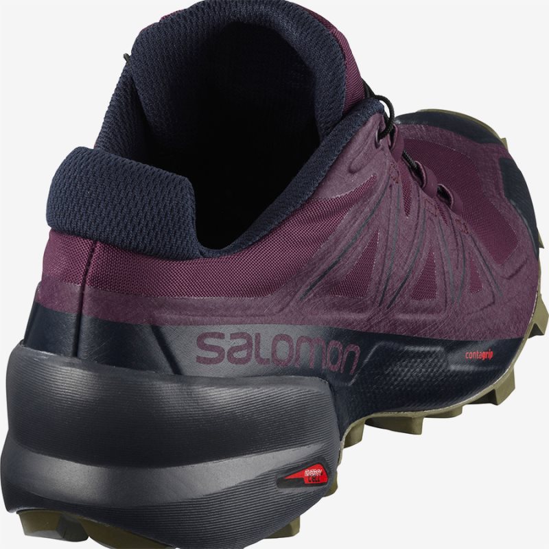 Chaussure Trail Salomon SPEEDCROSS 5 W Violette Femme | XCS-9646047