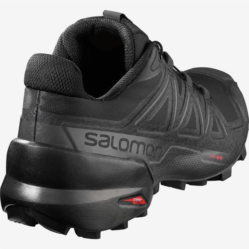 Chaussure Trail Salomon SPEEDCROSS 5 W Noir Femme | WEE-0625618