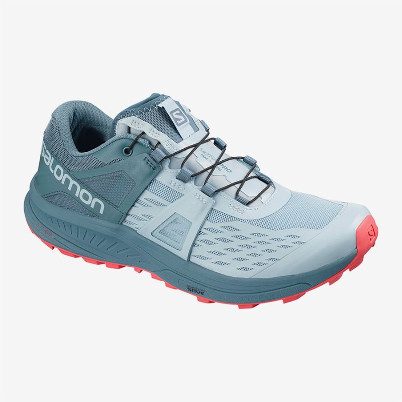 Chaussure Trail Salomon ULTRA W PRO Bleu Clair Femme | BPB-6857290