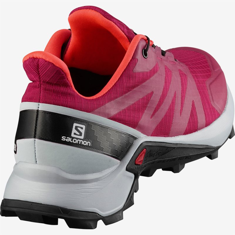 Chaussure Trail Salomon SUPERCROSS W Rose Femme | GBO-0531660