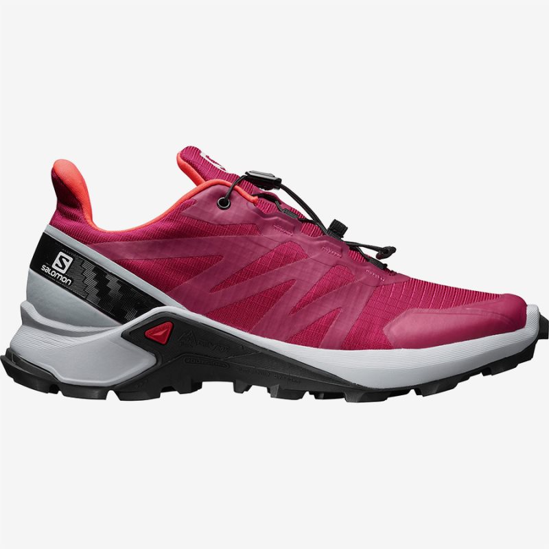 Chaussure Trail Salomon SUPERCROSS W Rose Femme | GBO-0531660