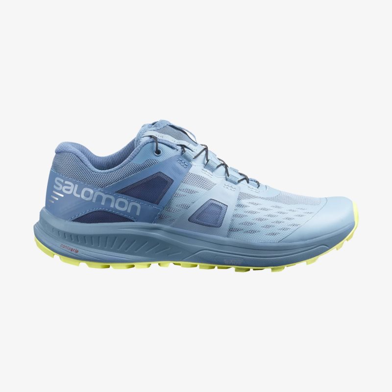 Chaussure Trail Salomon ULTRA W/PRO Bleu Clair Femme | RJZ-1303002