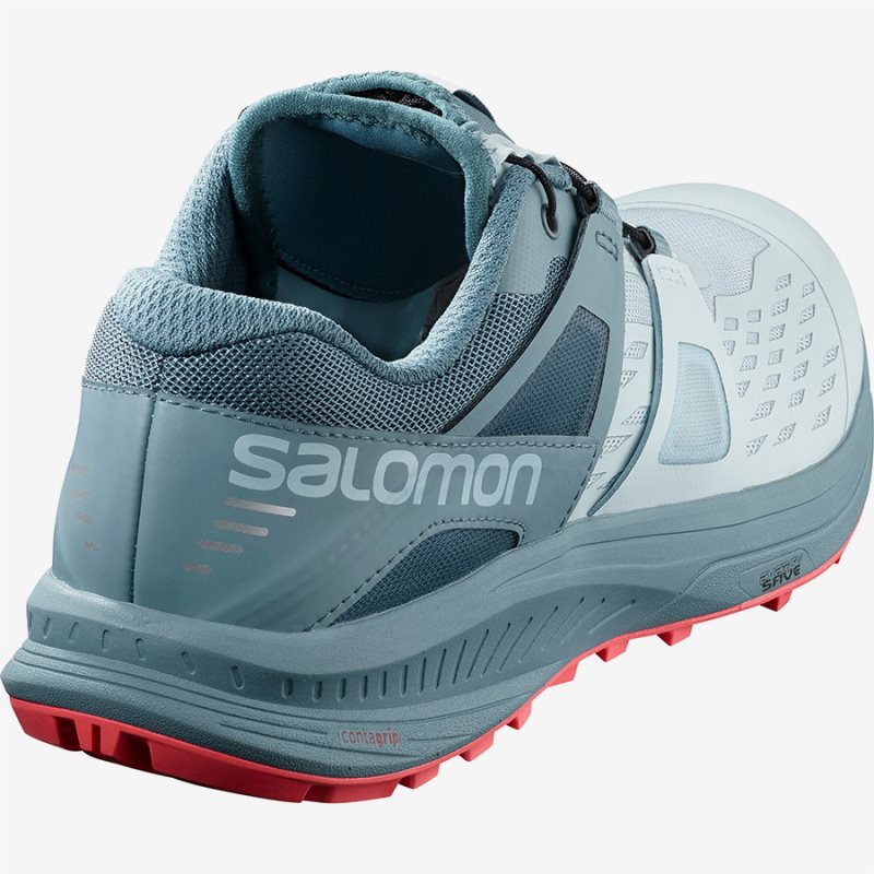 Chaussure Trail Salomon ULTRA W PRO Bleu Clair Femme | BPB-6857290