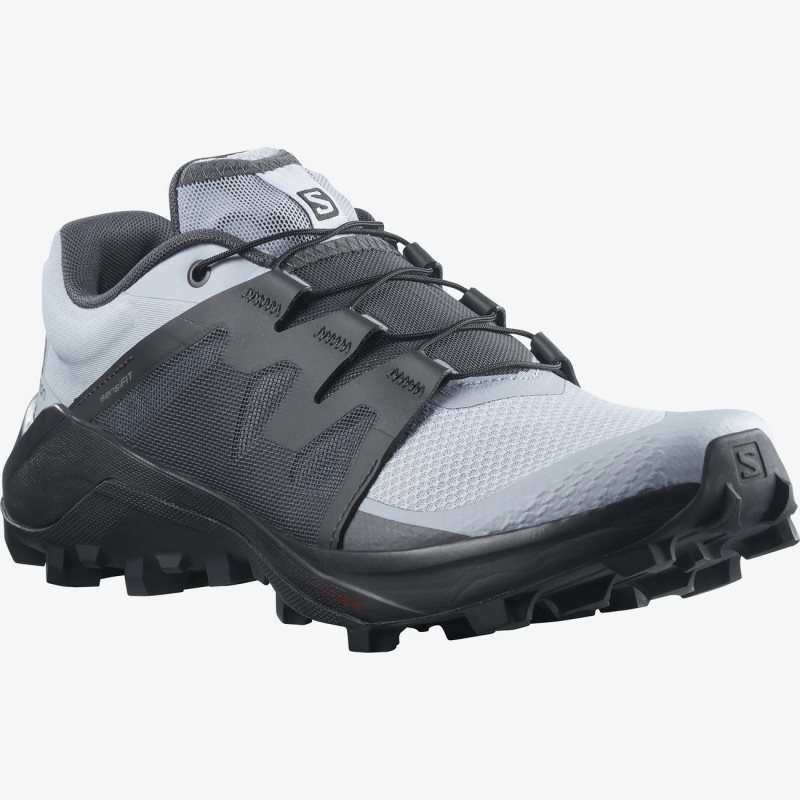 Chaussure Trail Salomon WILDCROSS W Bleu Clair/Noir Femme | DIO-1304838