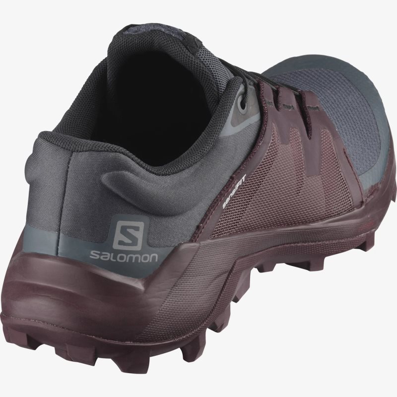 Chaussure Trail Salomon WILDCROSS W Bordeaux Femme | WHC-2835146