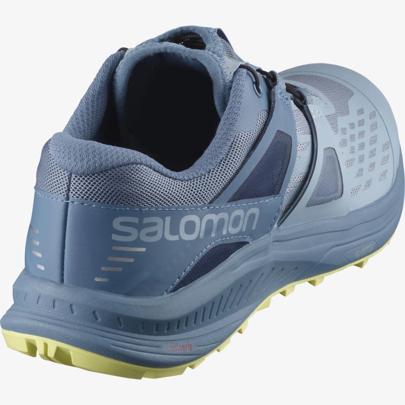 Chaussure Trail Salomon ULTRA W/PRO Bleu Clair Femme | RJZ-1303002