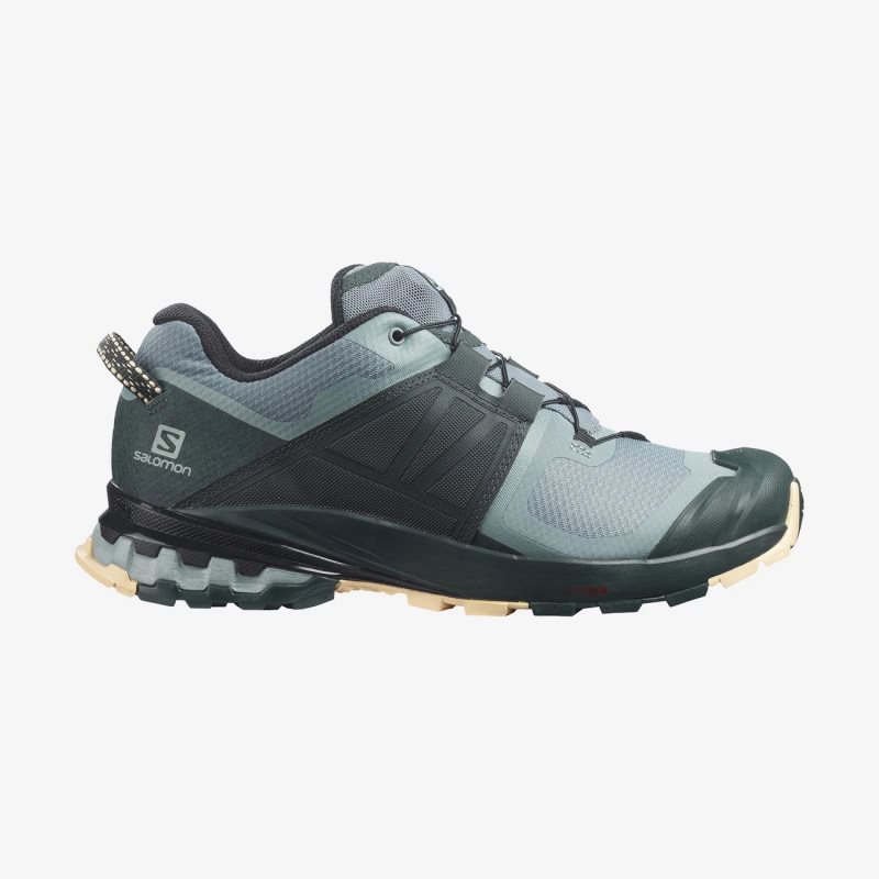 Chaussure Trail Salomon XA WILD Vert Femme | AUW-0290196