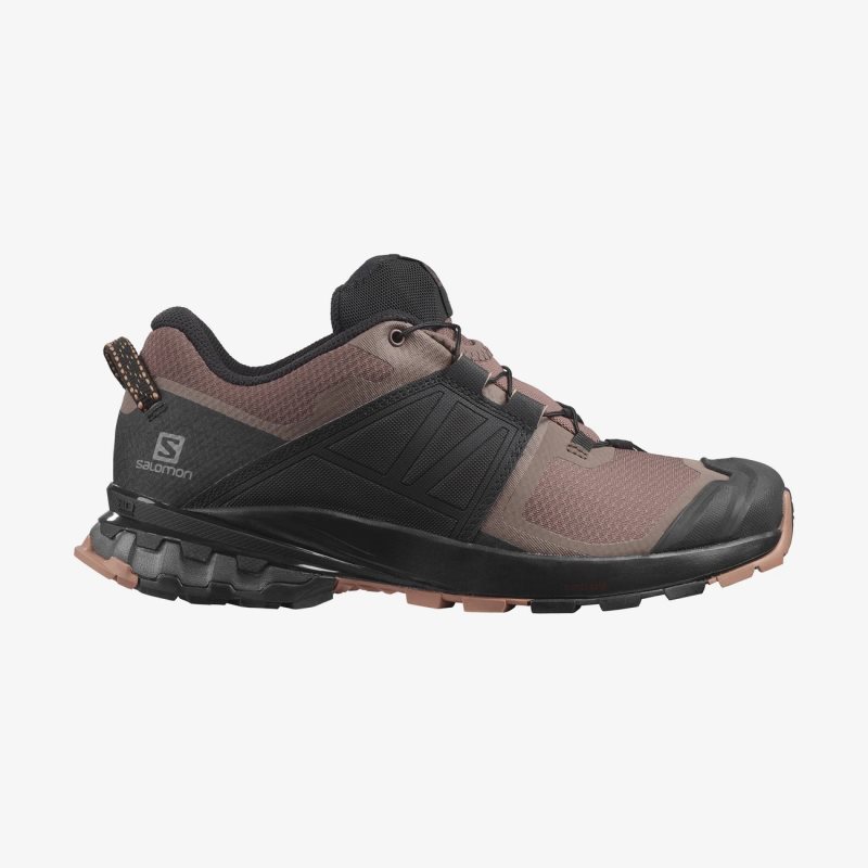 Chaussure Trail Salomon XA WILD Marron/Noir Femme | ZUS-9601935