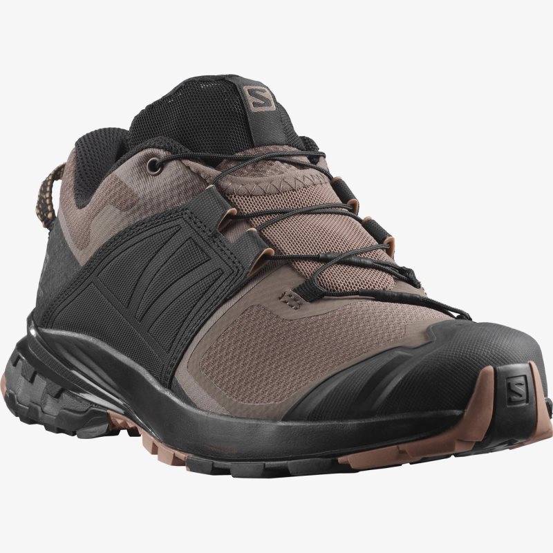 Chaussure Trail Salomon XA WILD Marron/Noir Femme | ZUS-9601935