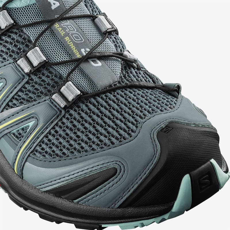 Chaussure Trail Salomon XA PRO 3D W Turquoise Femme | MZZ-7955889