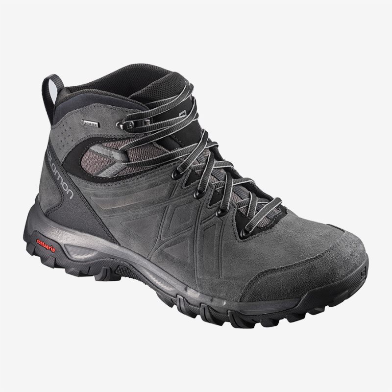 Chaussure de Randonnée Salomon EVASION 2 MID LTR GTX Noir Homme | SWP-5465185