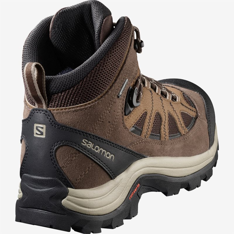 Chaussure de Randonnée Salomon AUTHENTIC LTR GTX Marron Homme | CEF-7485743