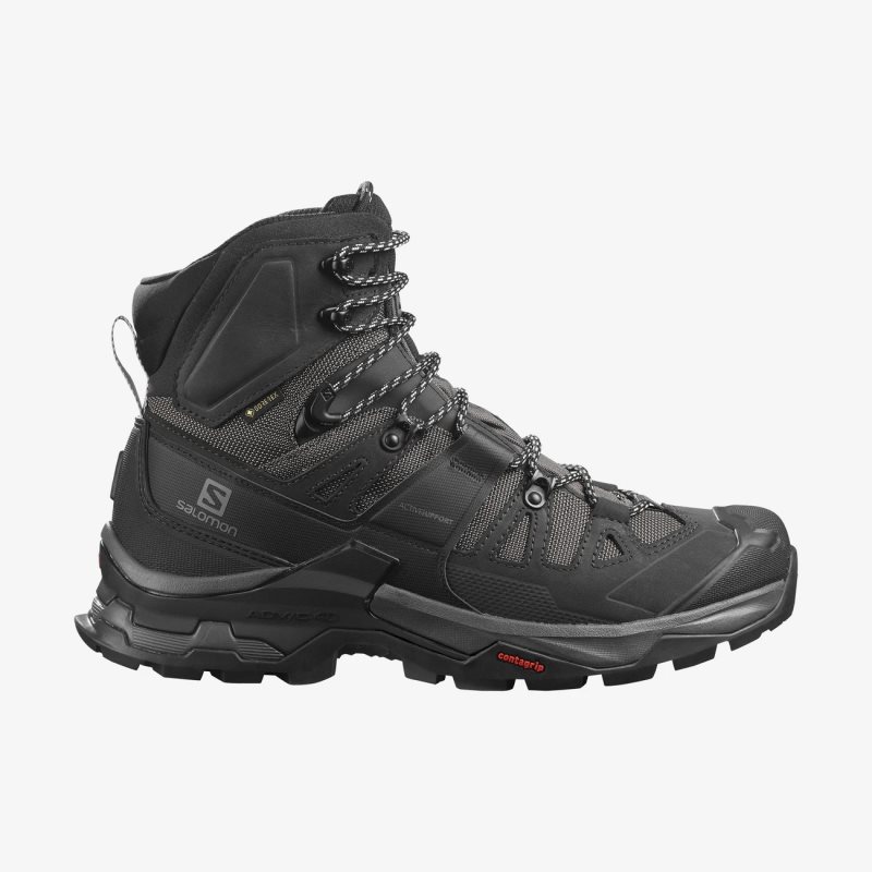 Chaussure de Randonnée Salomon QUEST 4 GORE-TEX Noir Homme | XMS-5622899