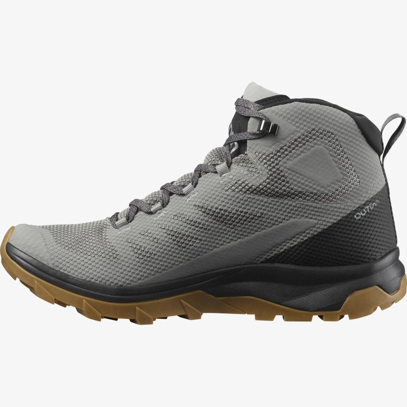 Chaussure de Randonnée Salomon OUTLINE MID GORE-TEX Grise Homme | TMX-8057705