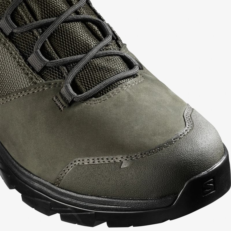 Chaussure de Randonnée Salomon OUTWARD GORE-TEX Vert Olive Homme | SDJ-7403725