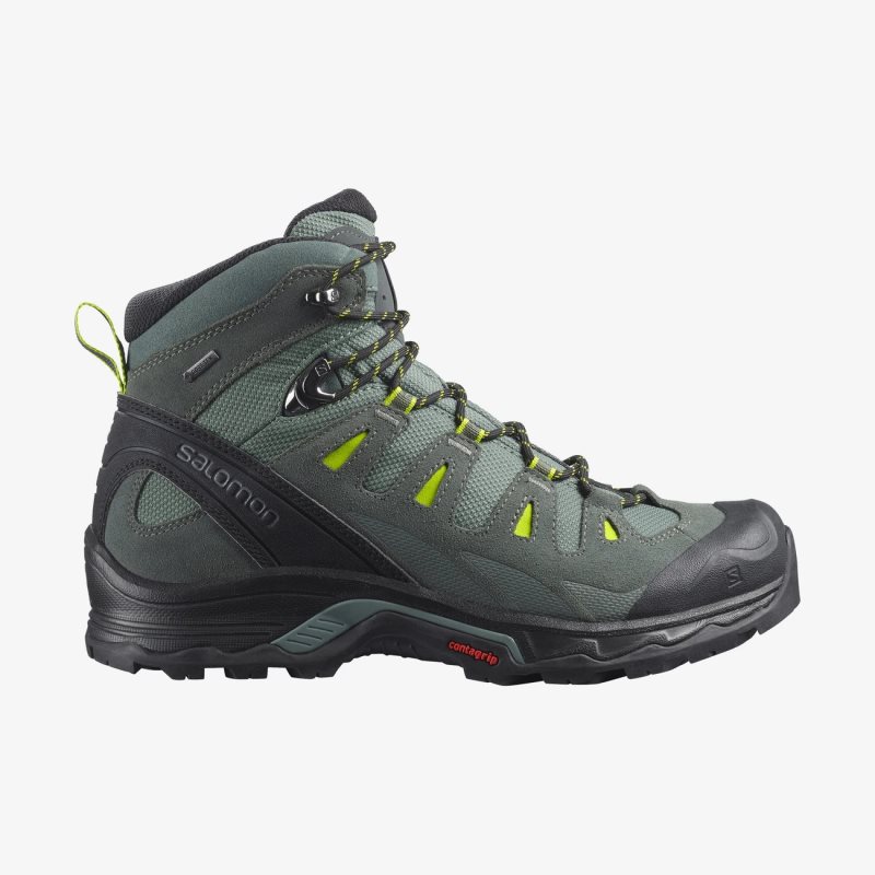 Chaussure de Randonnée Salomon QUEST PRIME GTX Vert Olive Homme | JKH-4950785