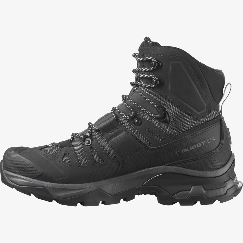 Chaussure de Randonnée Salomon QUEST 4 GORE-TEX Noir Homme | XMS-5622899