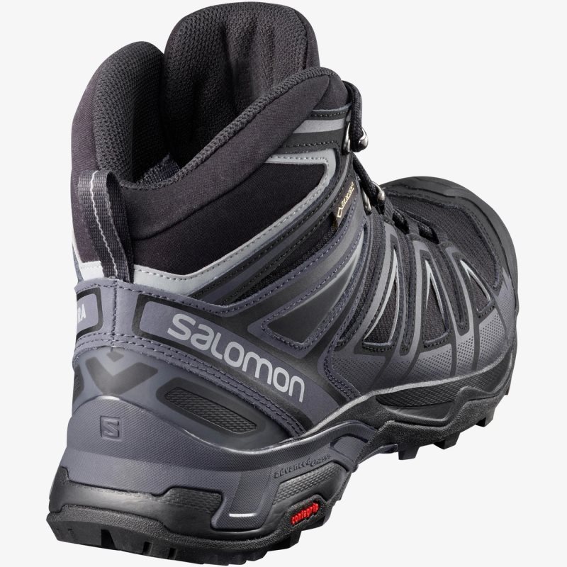 Chaussure de Randonnée Salomon X ULTRA 3 MID GORE-TEX Noir Homme | DHL-8275314