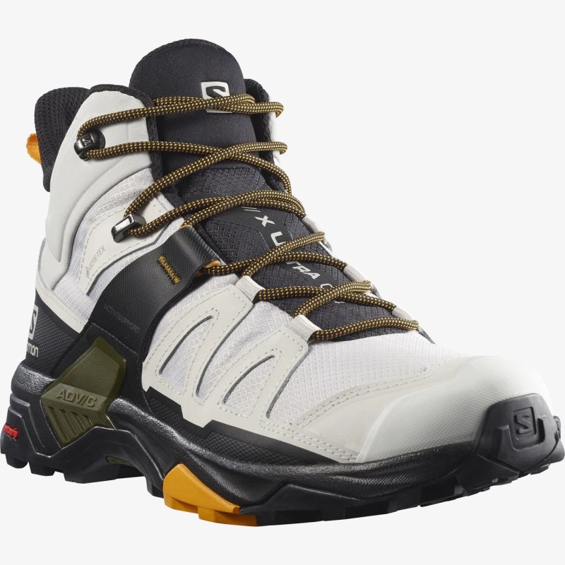 Chaussure de Randonnée Salomon X ULTRA 4 MID GORE-TEX Blanche Homme | TNL-2483101