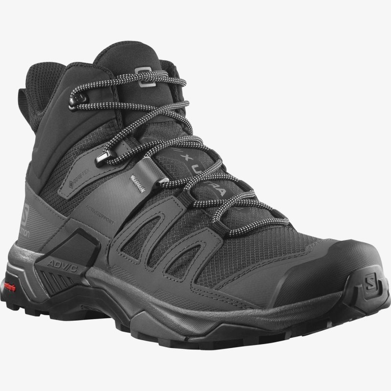 Chaussure de Randonnée Salomon X ULTRA 4 MID GORE-TEX Noir Homme | EUJ-7141690