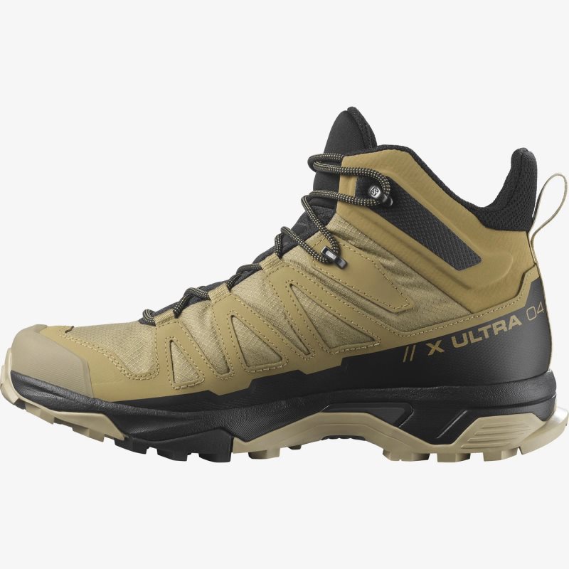 Chaussure de Randonnée Salomon X ULTRA 4 MID GORE-TEX Vert Olive Homme | LSB-4155285