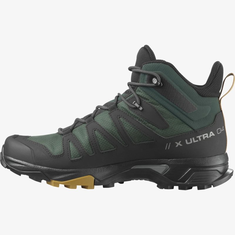 Chaussure de Randonnée Salomon X ULTRA 4 MID GORE-TEX Vert Homme | XBZ-5773877