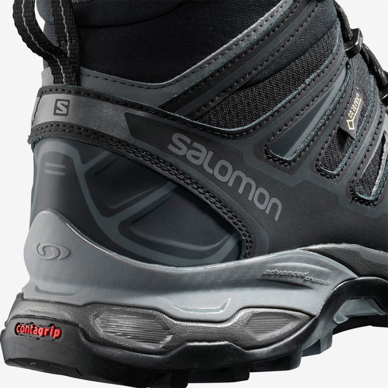 Chaussure de Randonnée Salomon X ULTRA MID 2 SPIKES GTX Noir Homme | AYT-5450616