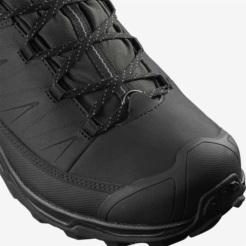 Chaussure de Randonnée Salomon X ULTRA MID WINTER CS WP Noir Homme | TRV-5588529