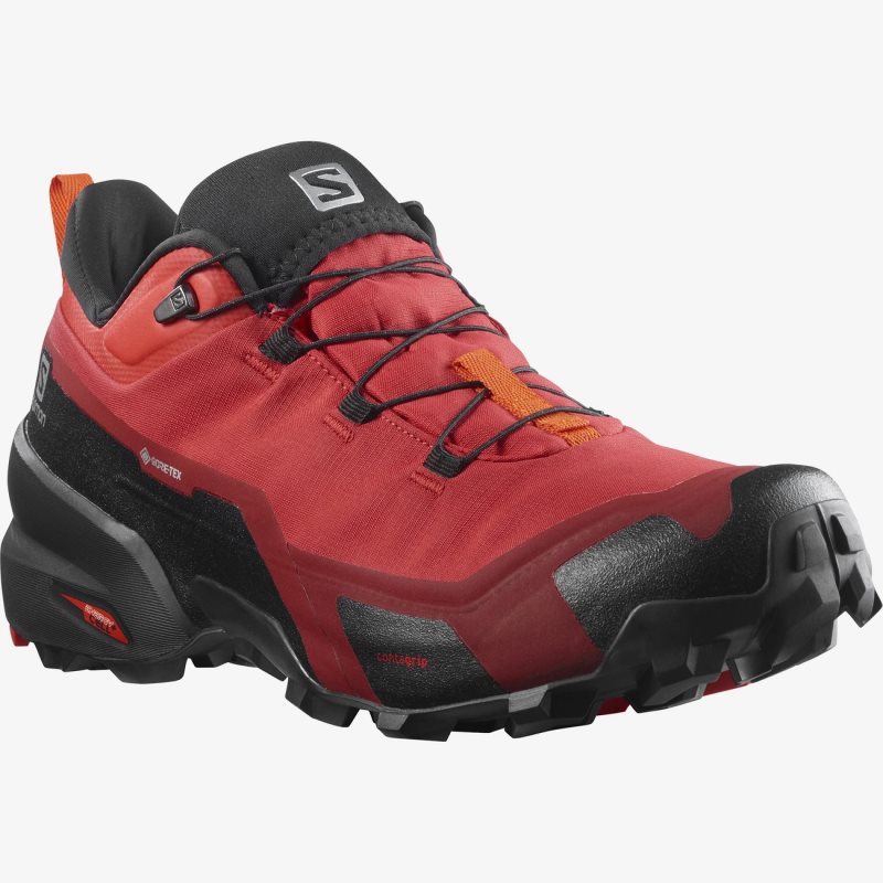 Chaussure de Randonnée Salomon CROSS HIKE GORE-TEX Rouge Homme | JTS-7587519