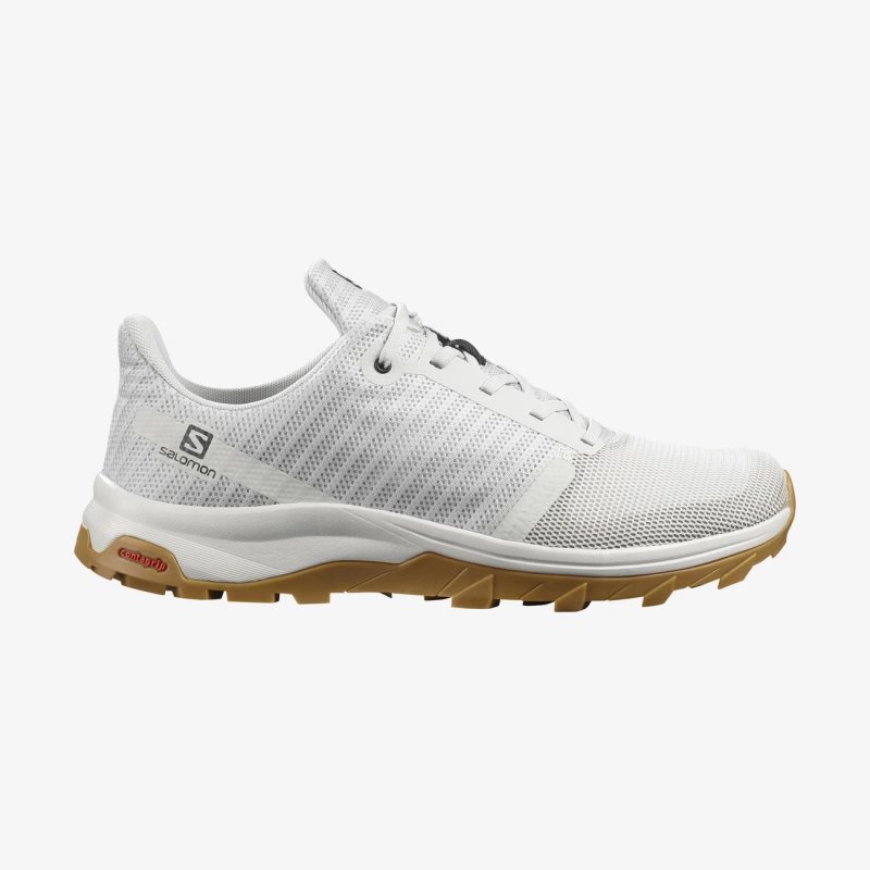 Chaussure de Randonnée Salomon OUTBOUND PRISM Blanche Homme | JCW-0294033