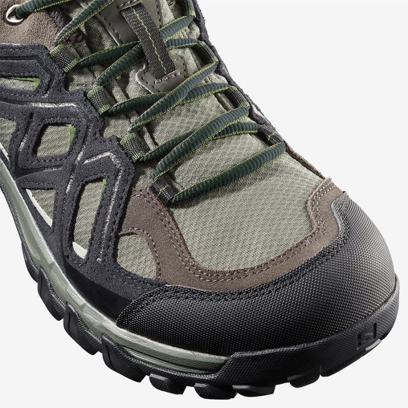 Chaussure de Randonnée Salomon EVASION 2 GTX Vert Olive Homme | CXT-6322539