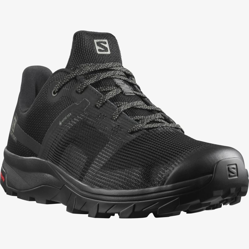 Chaussure de Randonnée Salomon OUTLINE PRISM GORE-TEX Noir Homme | WQS-7936937