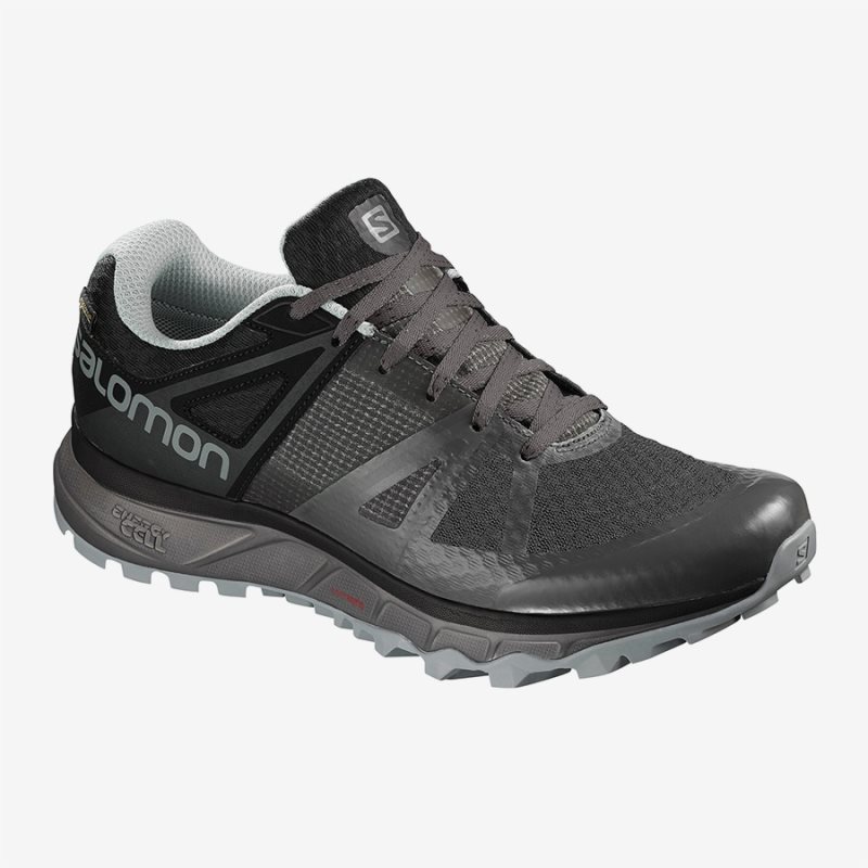 Chaussure de Randonnée Salomon TRAILSTER GTX Noir Homme | THY-1940703