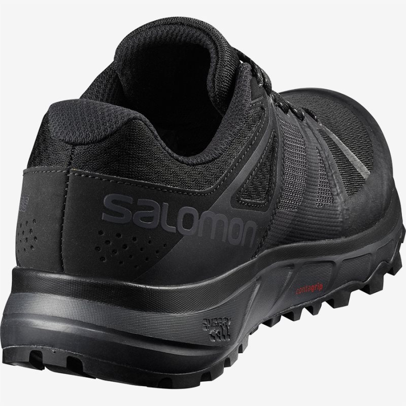 Chaussure de Randonnée Salomon TRAILSTER Noir Homme | XUX-6997817