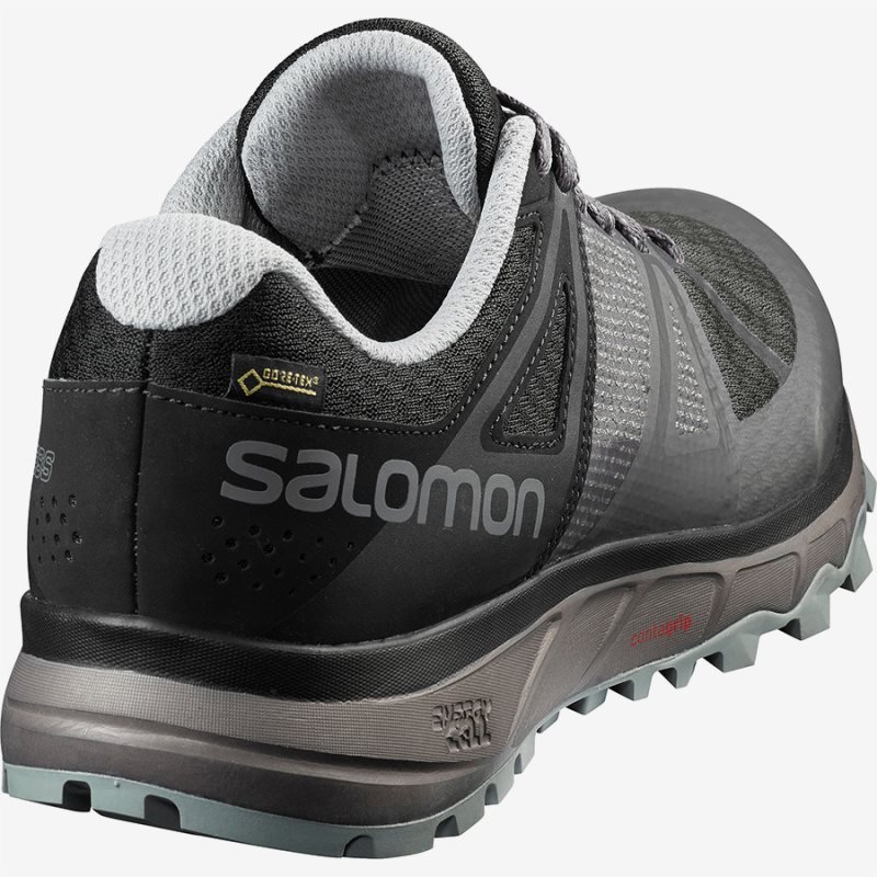 Chaussure de Randonnée Salomon TRAILSTER GTX Noir Homme | THY-1940703