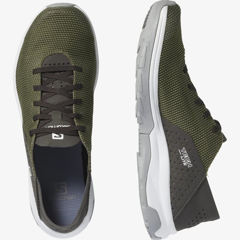 Chaussure de Randonnée Salomon TECH LITE Vert Homme | CIJ-6182417