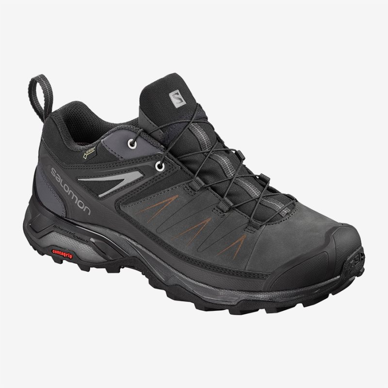 Chaussure de Randonnée Salomon X ULTRA 3 LTR GTX Noir Homme | XQC-7182345