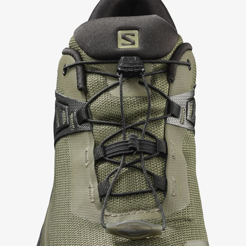 Chaussure de Randonnée Salomon X RAISE GORE-TEX Vert Olive Homme | XEF-7985913