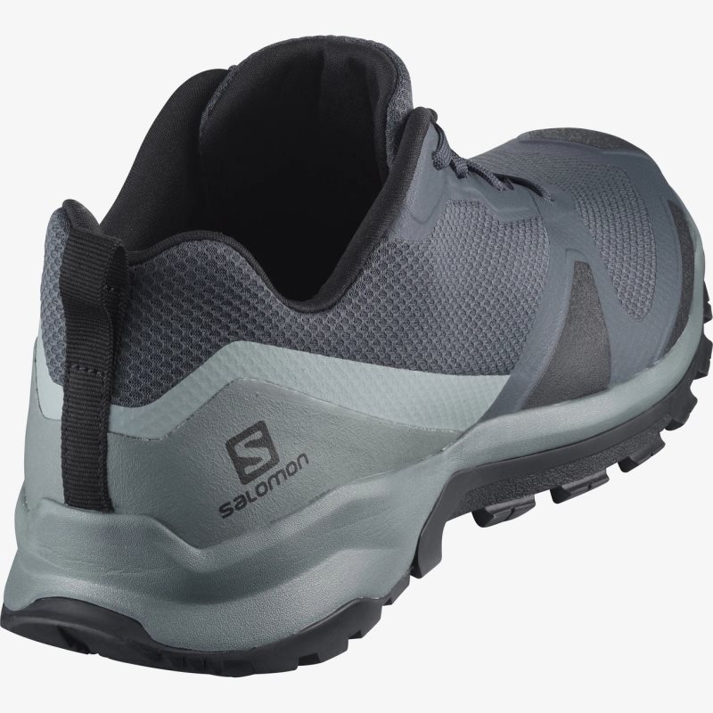 Chaussure de Randonnée Salomon XA COLLIDER Grise Foncé Homme | FBD-9409907