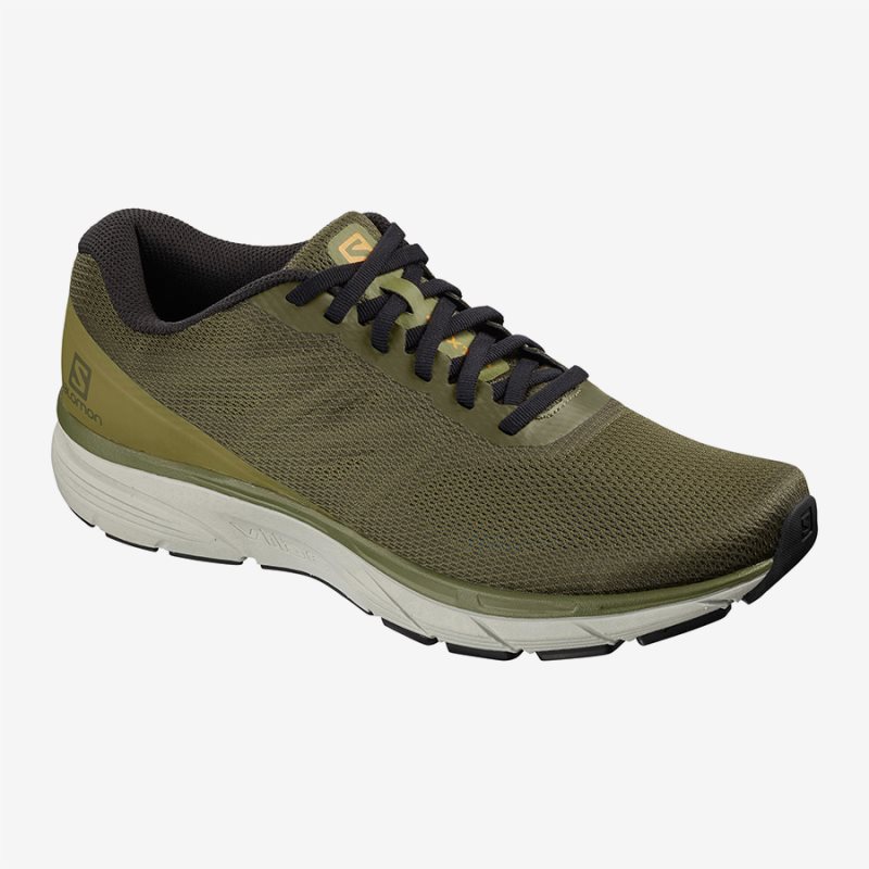 Chaussure Running Salomon JUXTA RA Vert Olive Homme | IGJ-9728469