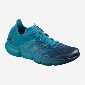 Chaussure Running Salomon PREDICT RA Turquoise Homme | DQX-6313163