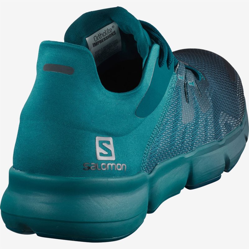 Chaussure Running Salomon PREDICT RA Turquoise Homme | DQX-6313163