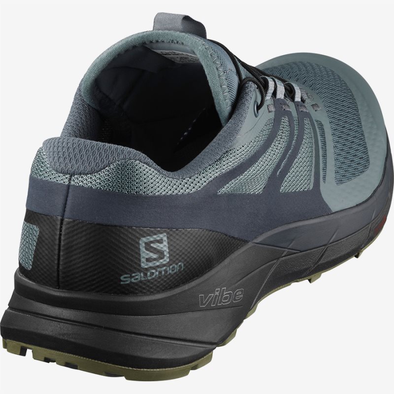 Chaussure Running Salomon SENSE RIDE 2 Bleu Marine Homme | YDK-7950862